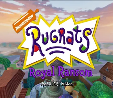 Nickelodeon Rugrats - Royal Ransom screen shot title